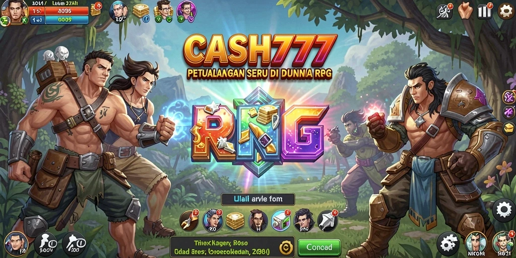 Tampilan gameplay RPG CASH777 yang menegangkan dan penuh strategi.