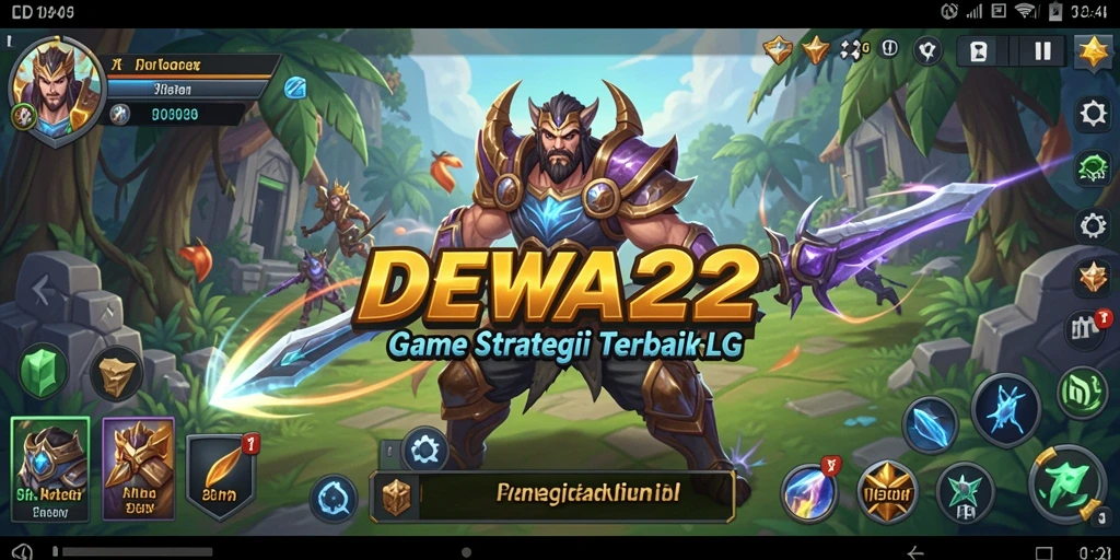 Gameplay menantang dan menarik di DEWA22.