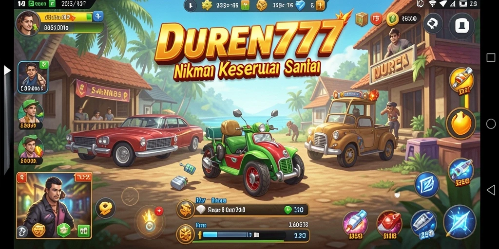 Tampilan menarik dan gameplay mengasyikkan dari DUREN777.