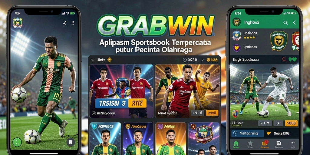 Tampilan gameplay Sportsbook yang menarik dan interaktif di GRABWIN.