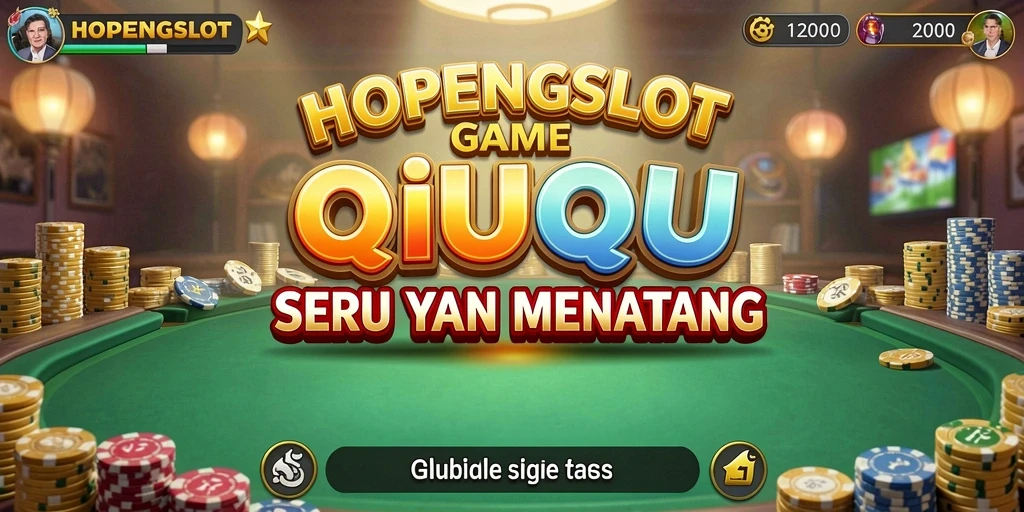Gameplay seru dari HOPENGSLOT dalam aksi QiuQiu.