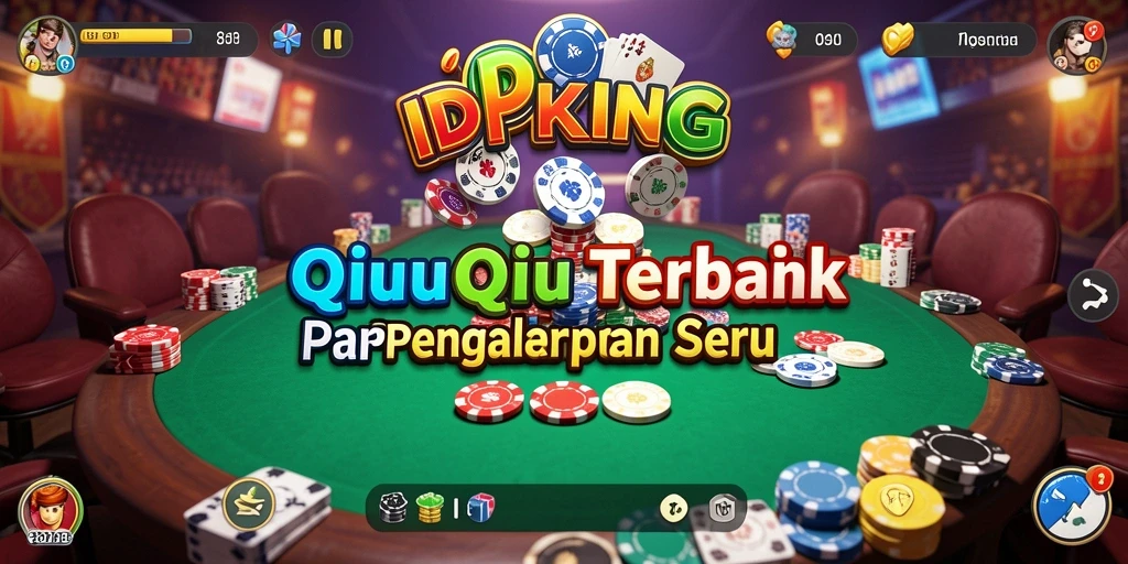 Gameplay seru QiuQiu di IDPKING dengan grafis yang menawan.