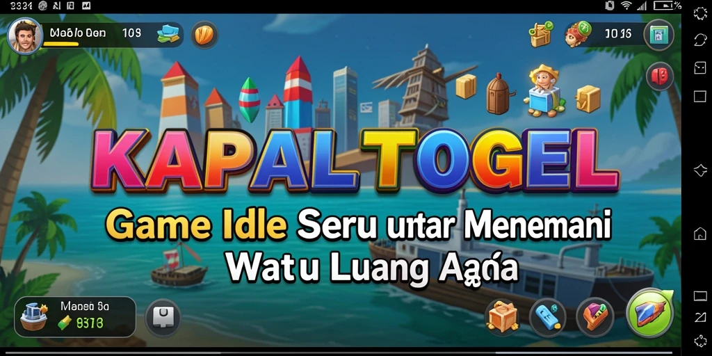 Tampilan gameplay KAPALTOGEL yang menarik dan interaktif