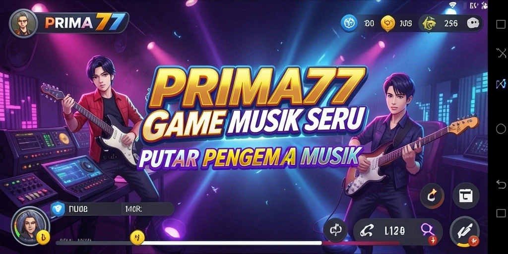 Tangkapan layar gameplay PRIMA77 yang memukau dan interaktif.