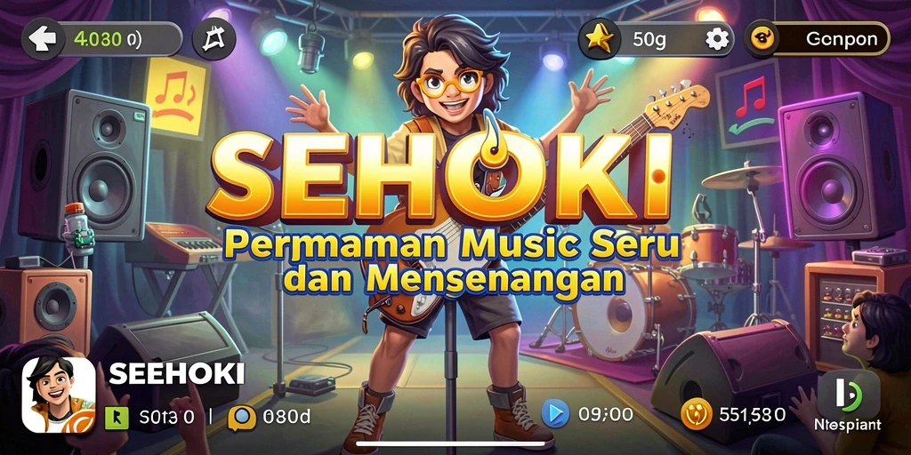 Tampilan gameplay yang menarik di aplikasi SEHOKI.