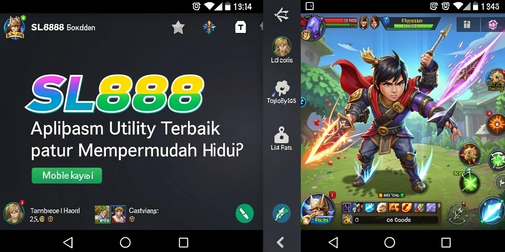 Screenshot SL888 menunjukkan tampilan antarmuka pengguna yang intuitif dan fungsional.