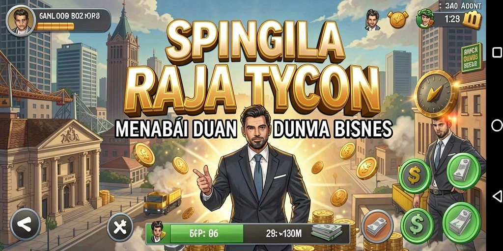Tampilan permainan SPINGILA yang dinamis dan strategis.
