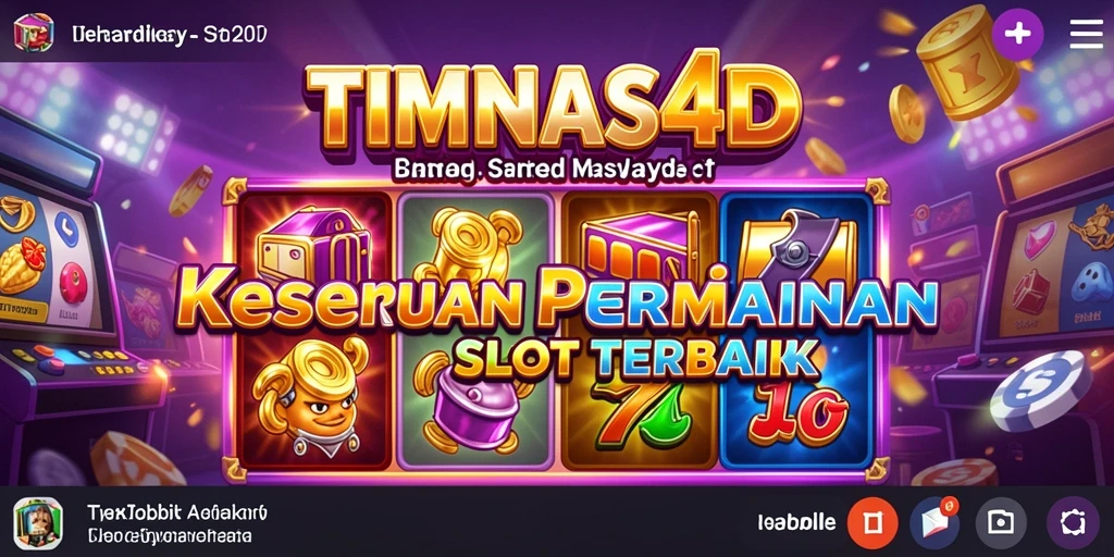 Tampilan gameplay slot menarik di TIMNAS4D.
