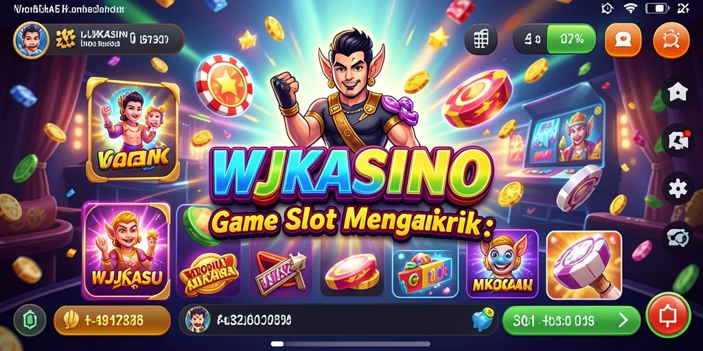Tampilan menarik dari gameplay WJKASINO yang seru.