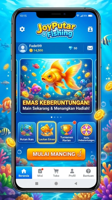 Antarmuka pengguna joyputar yang ramah dan sederhana.